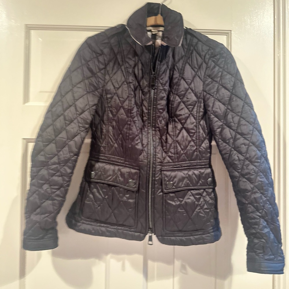 Burberry Checkered Quilted Jacket - image 5